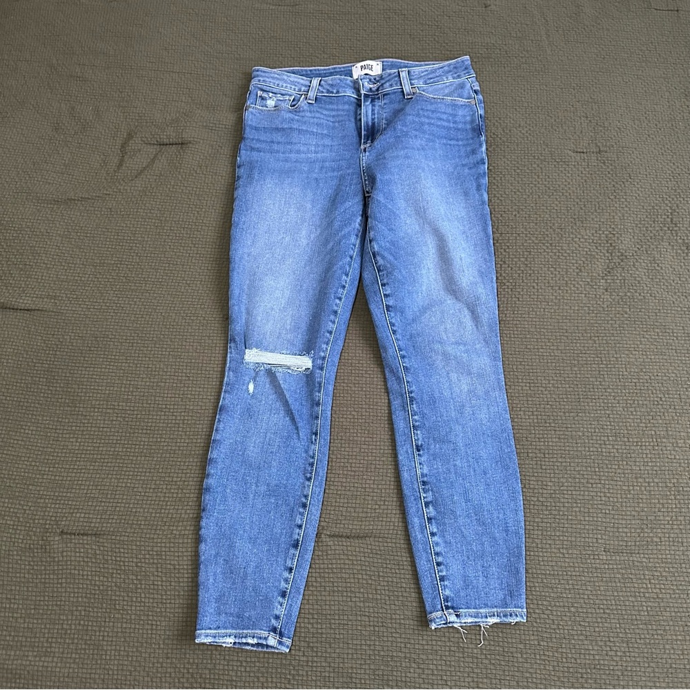 Paige Verdugo Crop Jeans